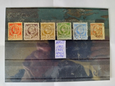 timbre haiti 1882 foto
