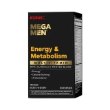 Gnc Mega Men Energy &amp; Metabolism, Complex De Multivitamine Pentru Barbati,