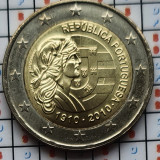 Portugalia 2 euro 2010 UNC - 100th Anniversary of the Republic - km 796 - E001, Europa