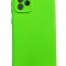 Huse silicon antisoc cu microfibra interior Samsung Galaxy A52 ; A52s Verde Neon