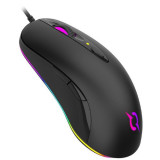 Mouse Gaming AQIRYS Orion, iluminare RGB, USB (Negru)