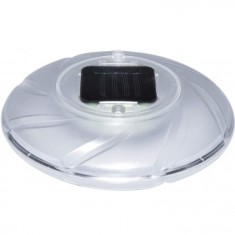 Lampa solara pentru iluminat piscine Bestway 58111 Flowclear, led multicolor, 18cm, IP68