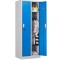 Vestiar metalic Premium 2 usi color albastru 600x450x1800 mm (LxlxH), Asamblat, Extra Plus