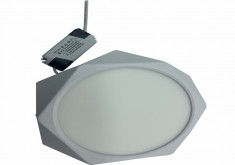 Plafoniera LED JH-MBD-201 ALB RECE 18W Hexagonala foto