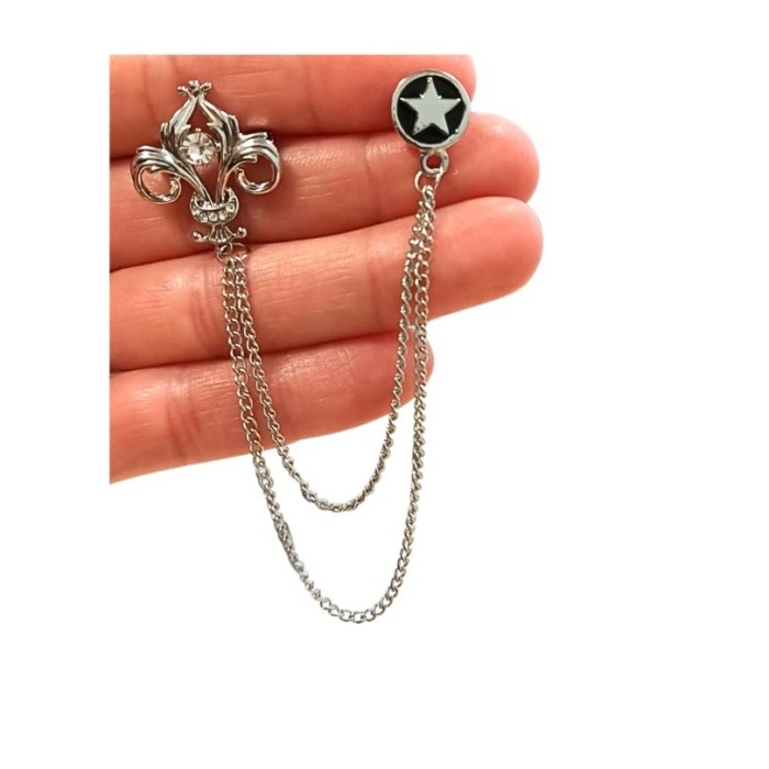 Brosa pentru sacou Silver Star