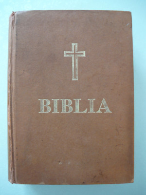 BIBLIA - 1982 (cu purtarea de grija a PREAFERICITULUI PARINTE IUSTIN) foto