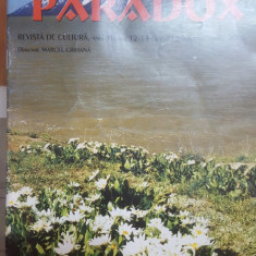 Paradox, Revista culturală, Anul XII, Nr. 12-14, 2006, Marcel Crihană.