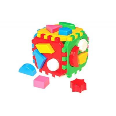 Cub educational, TechnoK, sortator de forme geometrice