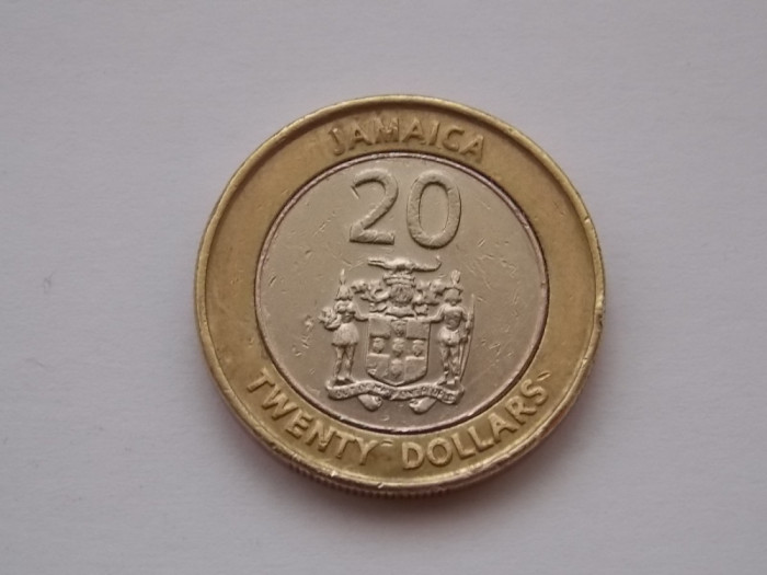 20 DOLLARS 2001 JAMAICA
