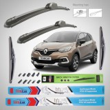 Cumpara ieftin Ștergătoare Renault Captur I Facelift (2017&ndash;2019) TeamCar&reg; &ndash; Set Complet