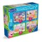 Ravensburger - Puzzle Peppa Pig 4 puzzle in cutie 12 16 20 24 piese