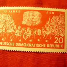 Serie 1 val. DDR 1961 - 15 Ani Socialism