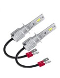Set 2 leduri H1, Canbus, 6500k, 25W, 6000 Lm, 12V-24V