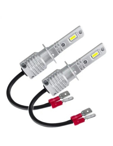 Set 2 leduri H1, Canbus, 6500k, 25W, 6000 Lm, 12V-24V