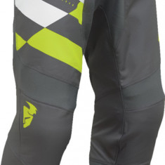 Pantaloni atv/cross copii Thor Sector Checker, culoare gri/verde, marime 20 Cod Produs: MX_NEW 29032434PE