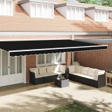 Valanța pentru Cadru de 6m, Neagră, 5.8x0.2 m