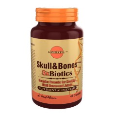 Supliment Alimentar Skull Bones 3xBiotics 40 capsule Medica
