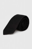 HUGO cravata culoarea negru, 50503476