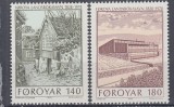 FEROE 1978 CLADIRI SERIE MNH