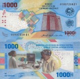 Bancnota 1000 Franci, Statele Central Africane, 2020, UNC, Colectie Numismatica, Africa