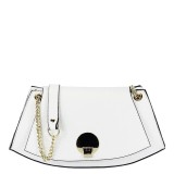 Cumpara ieftin Geanta alb eleganta din piele naturala 1488 122