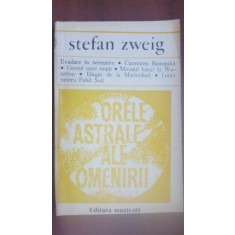 Orele astrale ale omenirii Stefan Zweig