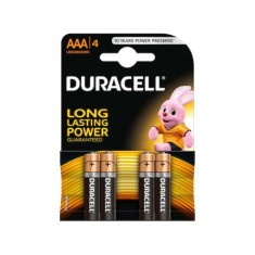 Baterii Duracell Basic R6, AAA alcaline 4buc
