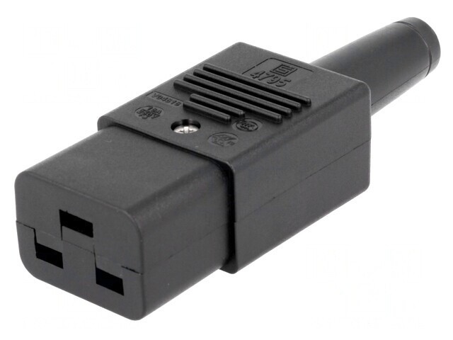 Conector Alimentare AC Mufă Mamă 16A 250V Drept