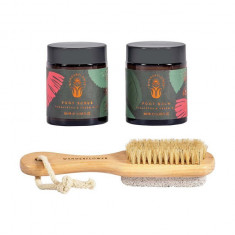 Wanderflower set de îngrijire a picioarelor Foot Therapy Set Eucalyptus&Fresh Mint