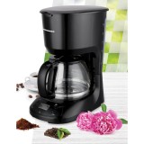 Cafetiera digitala Heinner Chatt, 750 W, 1.25 l, display LCD, timer, Negru