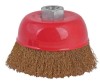 Perie circulara tip cupa din sarma pentru flex 125 mm