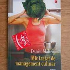 Mic tratat de management culinar - Daniel Mafteiu