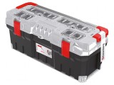 Ladă pentru unelte negru și gri 752x300x304mm