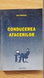 Conducerea afacerilor- Dan Popescu