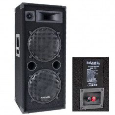 Boxa Ibiza Sound, 400 W, 3 cai, 41.5 x 34.8 x 96 cm, protectie PTC, Negru foto