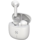 Casti In-Ear Bluetooth Celly Buz2, True Wireless, 4 ore, Alb