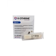 Insecticid concetrat, muste, plosnite, tantari, K-OTHRINE SC 7.5 FLOW 25 ml