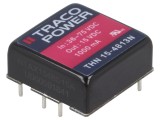 Convertor DC/DC 15W 36-75V la 15V 1A THN 15-4813N