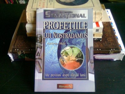 PROFETIILE LUI NOSTRADAMUS - ANDREA HALL foto