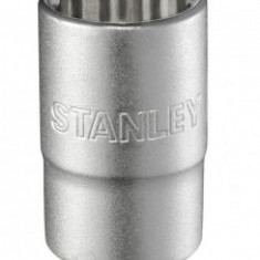 Stanley 1-17-058 Tubulara scurta in 12 puncte 1/2"-15mm - 3253561170584