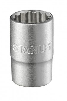 Stanley 1-17-063 Tubulara scurta in 12 puncte 1/2&amp;quot;-20mm - 3253561170638 foto