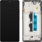 Display cu Touchscreen Xiaomi Redmi Note 13 Pro 4G, cu Rama, Negru (Midnight Black), Service Pack 56000300N600