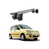Bare transversale aluminiu pentru Fiat Panda 169 2003-2012, plafon neted