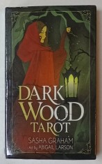 DARK WOOD TAROT by SASHA GRAHAM , art by ABIGAIL LARSON , SET CU 78 CARTOLINE , ANII &amp;#039;2000 foto