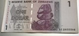 BNKSTR1 (Serie rara 555) Zimbabwe - 1 Dollar (Bancnotă, Chiremba Balancing Rocks), Ediția 2007