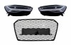 Grila Bara Fata cu Faruri Full LED Semnalizare Dinamica Secventiala AUDI A6 4G RS6 Matrix Design Facelift (2015-2018) Performance AutoTuning, KITT