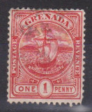 Grenada 1906, Stampilat