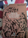 Marcel Bordet, Precis d&#039;histoire romaine