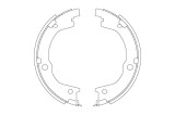 TRW GS8829 Set saboti frana, frana de mana