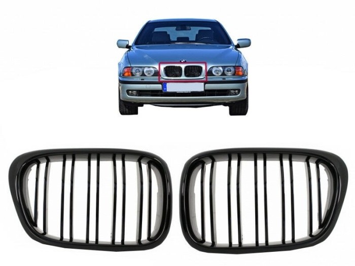 Grile Centrale BMW seria 5 E39 (1997-2003) Piano Black M Design Performance AutoTuning